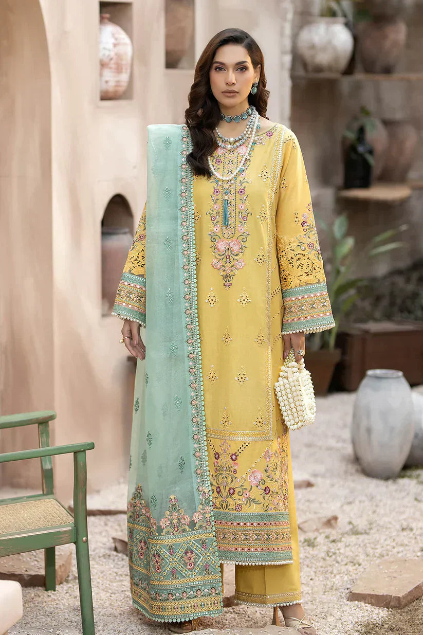 Imrozia Premium | Gulposh Luxury Lawn 24 | S.L 44 Zaira - by - Libasekhas UK - Registered Vendor of : Imrozia Premium - 100% Original Designer Dresss