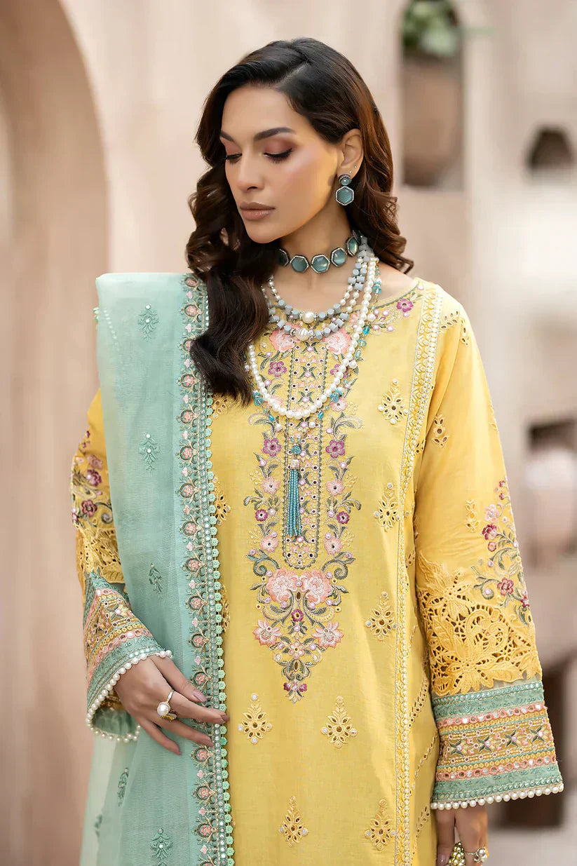 Imrozia Premium | Gulposh Luxury Lawn 24 | S.L 44 Zaira - by - Libasekhas UK - Registered Vendor of : Imrozia Premium - 100% Original Designer Dresss