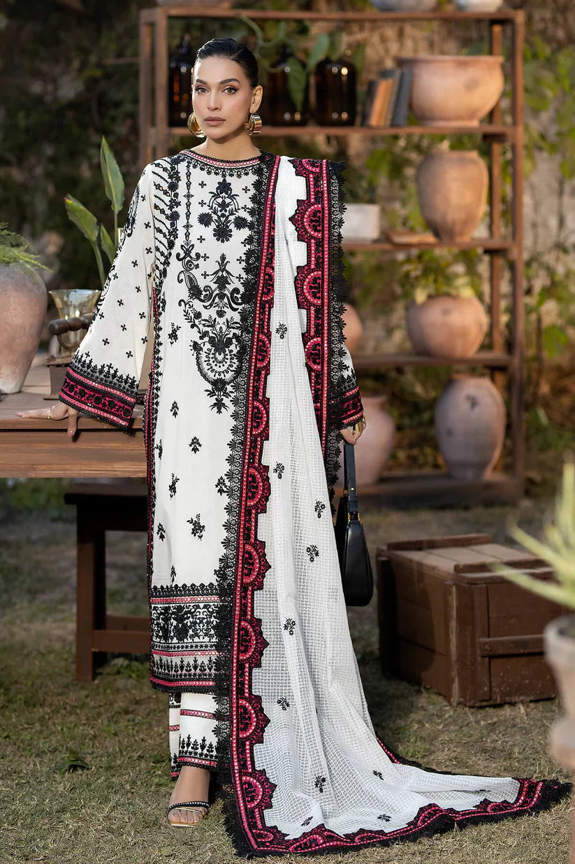 Imrozia Premium | Gulposh Luxury Lawn 24 | S.L 45 Karima - by - Libasekhas UK - Registered Vendor of : Imrozia Premium - 100% Original Designer Dresss