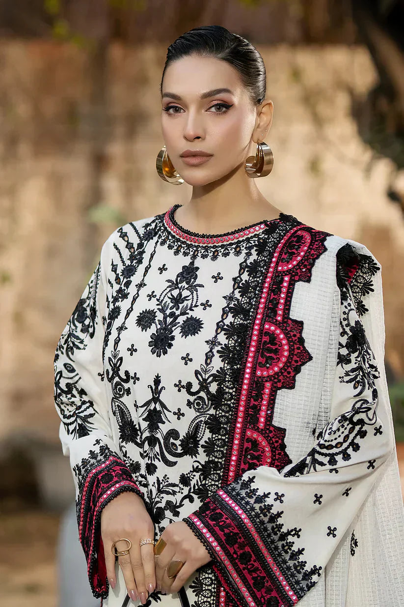 Imrozia Premium | Gulposh Luxury Lawn 24 | S.L 45 Karima - by - Libasekhas UK - Registered Vendor of : Imrozia Premium - 100% Original Designer Dresss