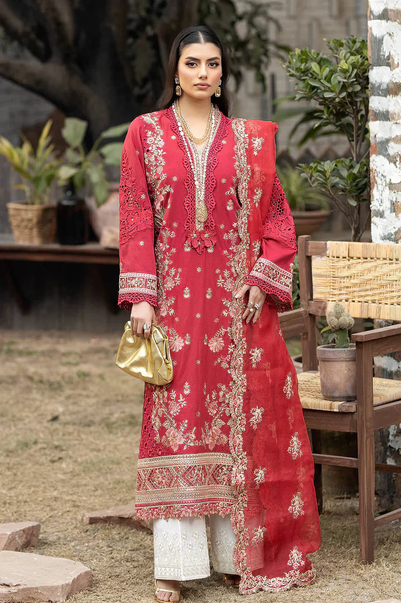 Imrozia Premium | Gulposh Luxury Lawn 24 | S.L 46 Amal - by - Libasekhas UK - Registered Vendor of : Imrozia Premium - 100% Original Designer Dresss