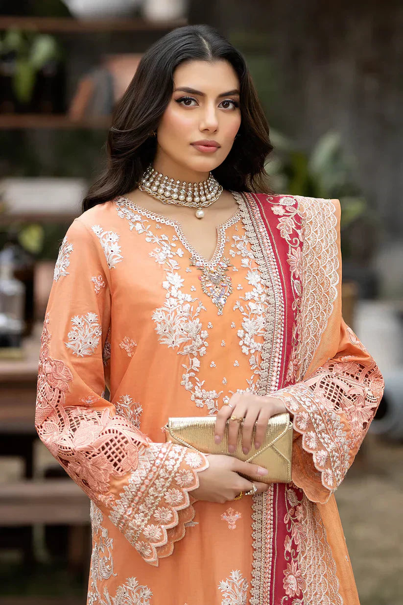 Imrozia Premium | Gulposh Luxury Lawn 24 | S.L 47 Zafiah - by - Libasekhas UK - Registered Vendor of : Imrozia Premium - 100% Original Designer Dresss