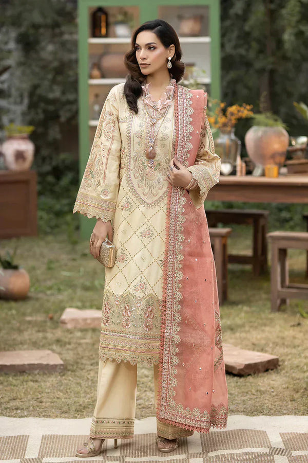 Imrozia Premium | Gulposh Luxury Lawn 24 | S.L 41 Layla - by - Libasekhas UK - Registered Vendor of : Imrozia Premium - 100% Original Designer Dresss