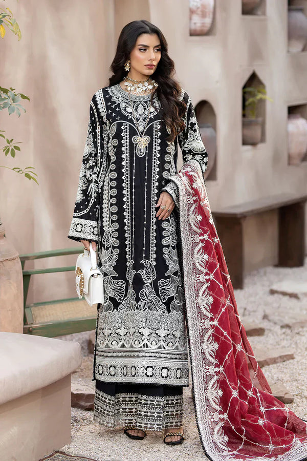 Imrozia Premium | Gulposh Luxury Lawn 24 | S.L 48 Aafia - by - Libasekhas UK - Registered Vendor of : Imrozia Premium - 100% Original Designer Dresss