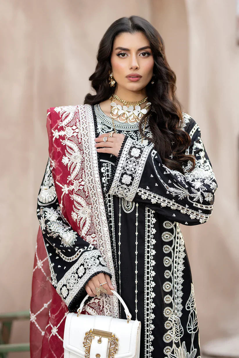 Imrozia Premium | Gulposh Luxury Lawn 24 | S.L 48 Aafia - by - Libasekhas UK - Registered Vendor of : Imrozia Premium - 100% Original Designer Dresss