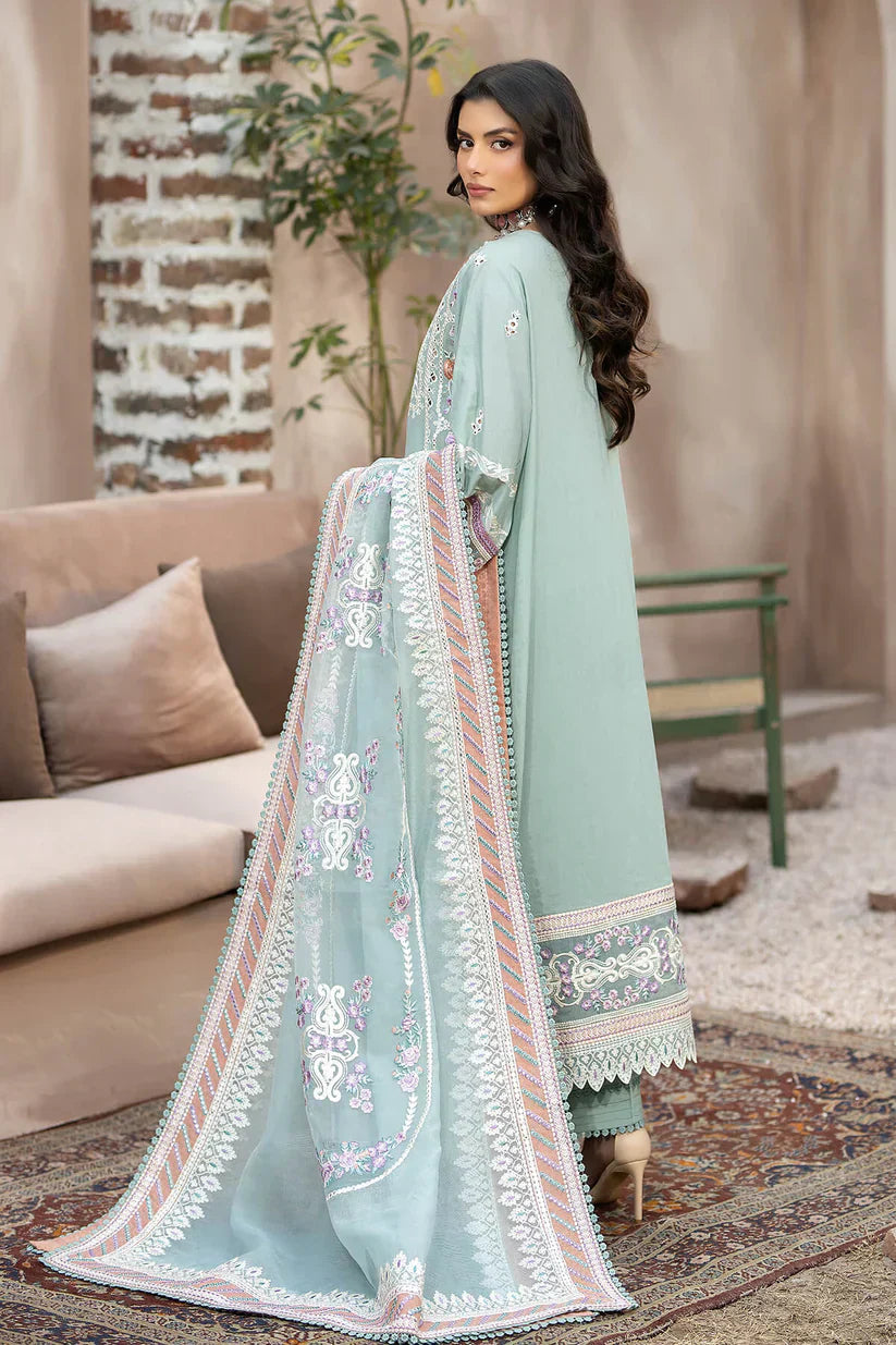 Imrozia Premium | Gulposh Luxury Lawn 24 | S.L 49 Mirha - by - Libasekhas UK - Registered Vendor of : Imrozia Premium - 100% Original Designer Dresss