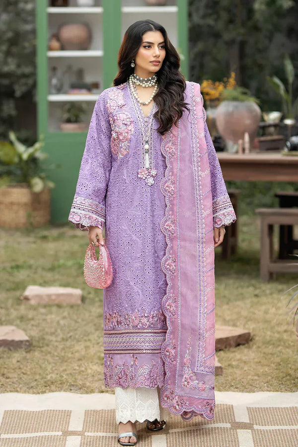 Imrozia Premium | Gulposh Luxury Lawn 24 | S.L 50 Gul - by - Libasekhas UK - Registered Vendor of : Imrozia Premium - 100% Original Designer Dresss