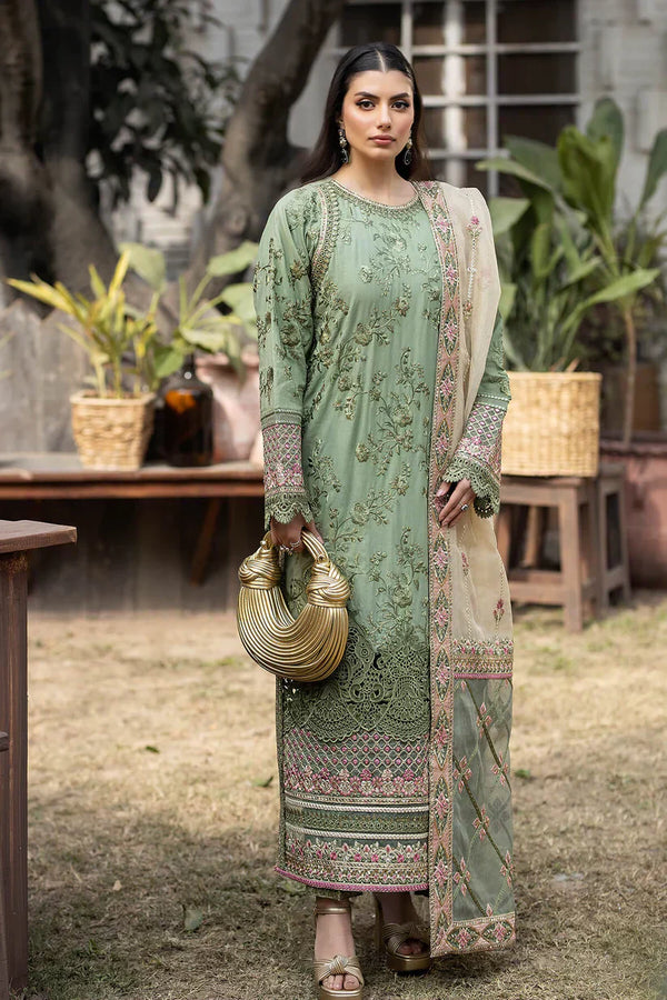 Imrozia Premium | Gulposh Luxury Lawn 24 | S.L 51 Amaani - by - Libasekhas UK - Registered Vendor of : Imrozia Premium - 100% Original Designer Dresss
