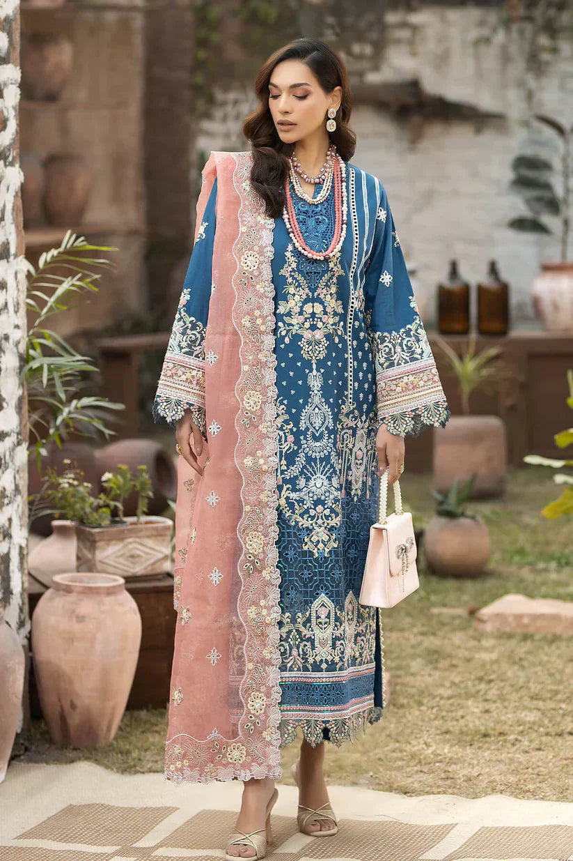 Imrozia Premium | Gulposh Luxury Lawn 24 | S.L 42 Hana - by - Libasekhas UK - Registered Vendor of : Imrozia Premium - 100% Original Designer Dresss
