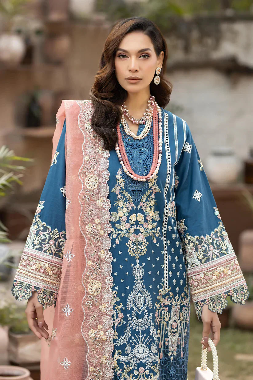 Imrozia Premium | Gulposh Luxury Lawn 24 | S.L 42 Hana - by - Libasekhas UK - Registered Vendor of : Imrozia Premium - 100% Original Designer Dresss