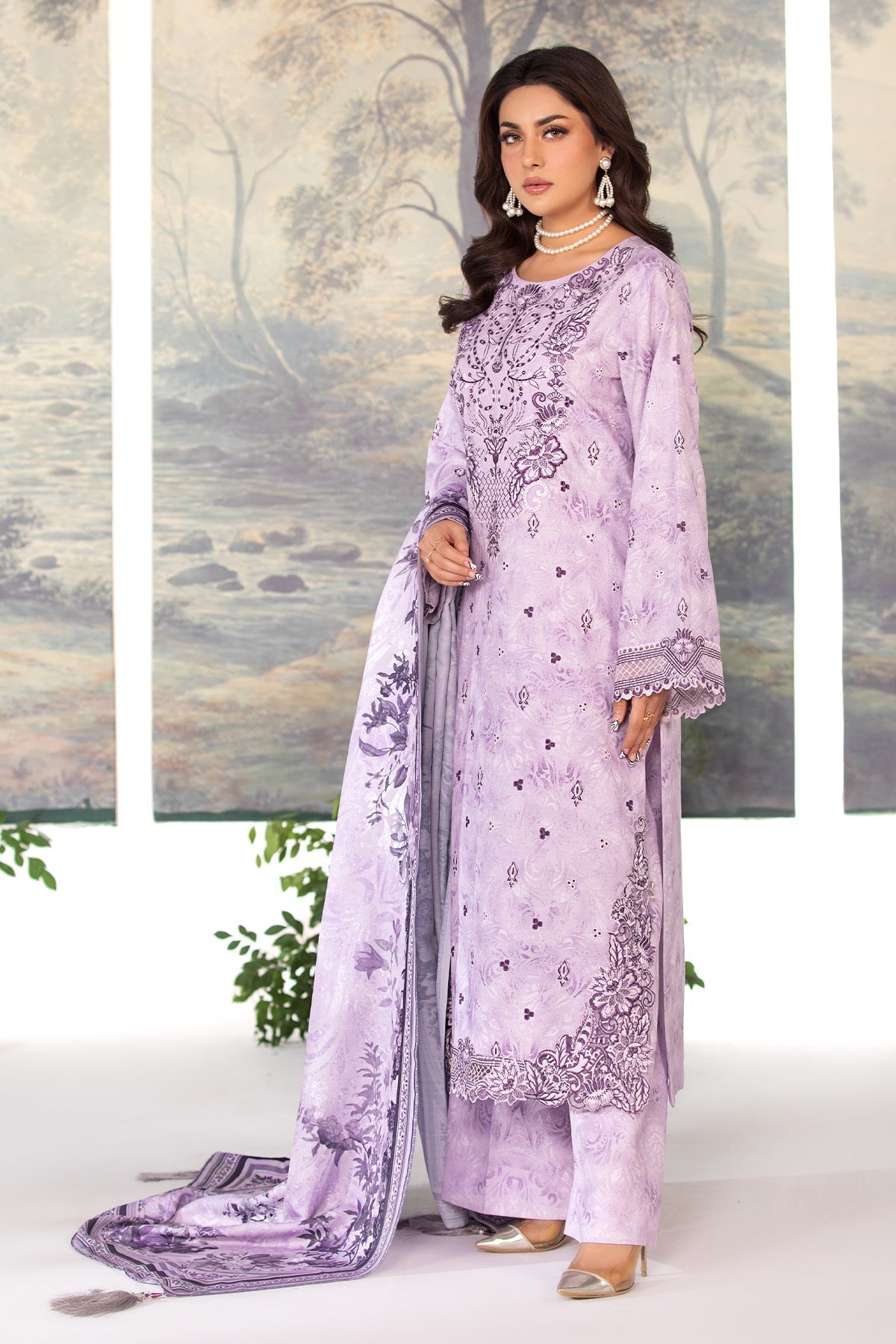 Imrozia Premium | Masakali Winter Pret | I.P-80 Nigar - by - Libasekhas UK - Registered Vendor of : Imrozia Premium - 100% Original Designer Dresss