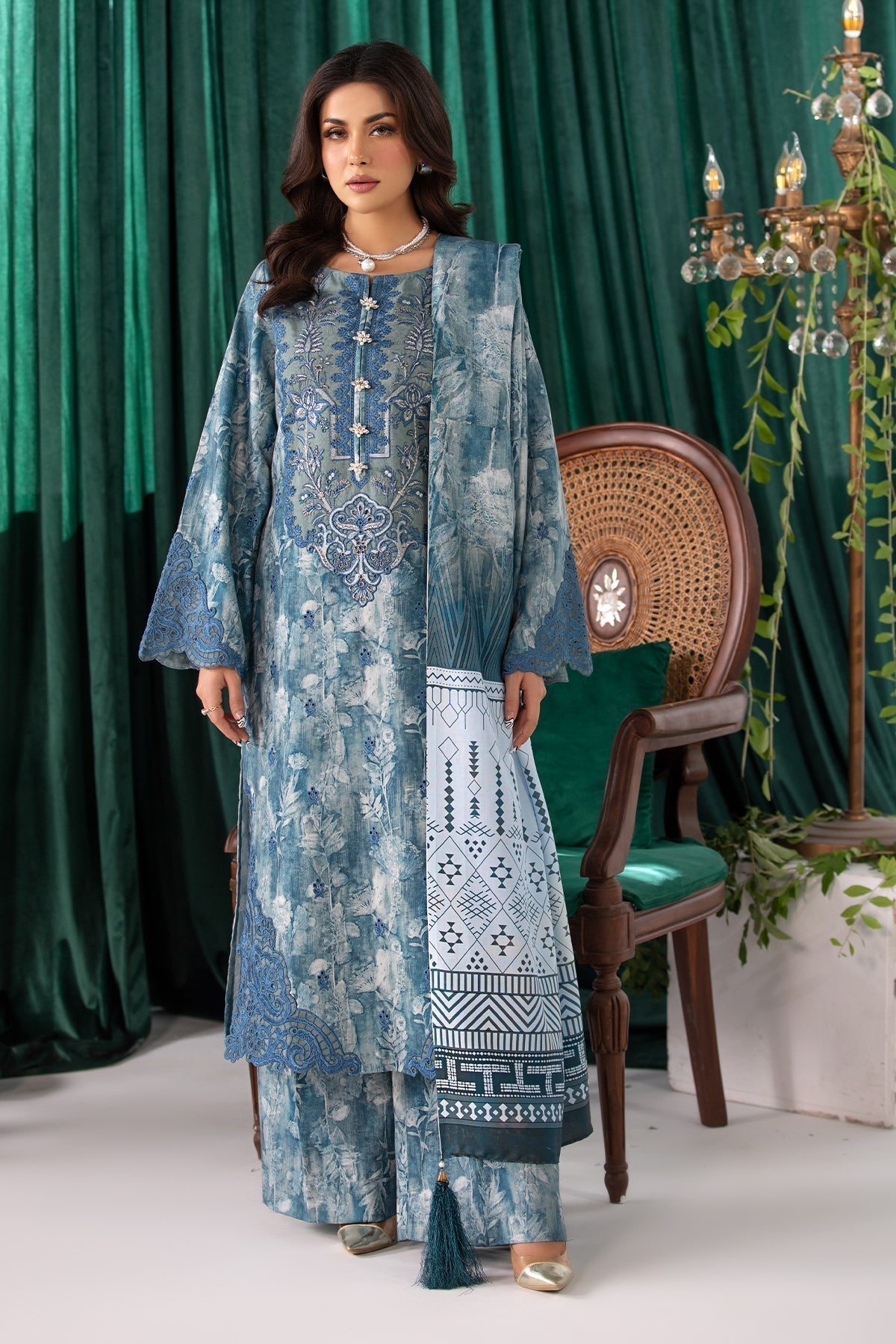Imrozia Premium | Masakali Winter Pret | I.P-82 Hala - by - Libasekhas UK - Registered Vendor of : Imrozia Premium - 100% Original Designer Dresss