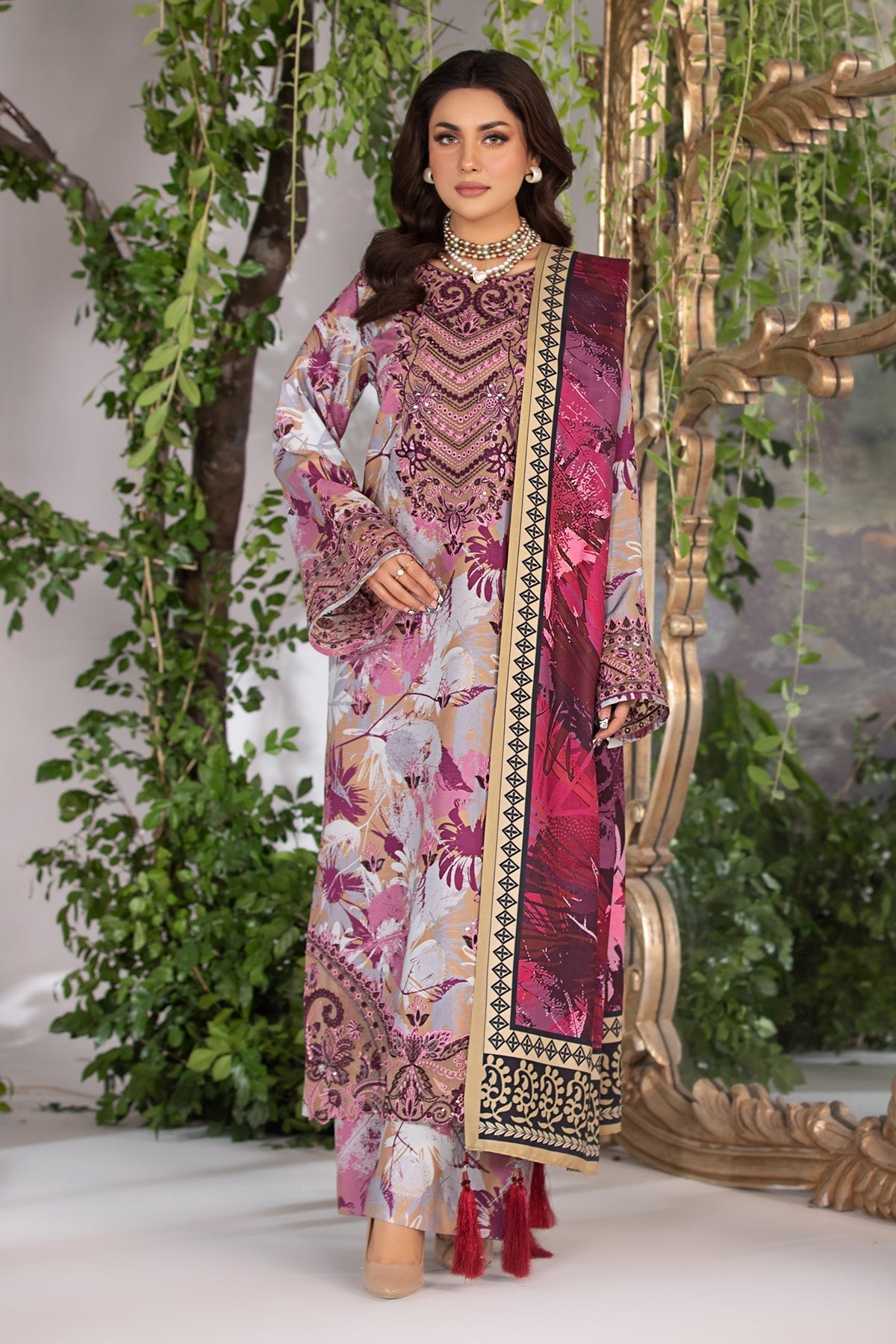 Imrozia Premium | Masakali Winter Pret | I.P-78 Abroo - by - Libasekhas UK - Registered Vendor of : Imrozia Premium - 100% Original Designer Dresss