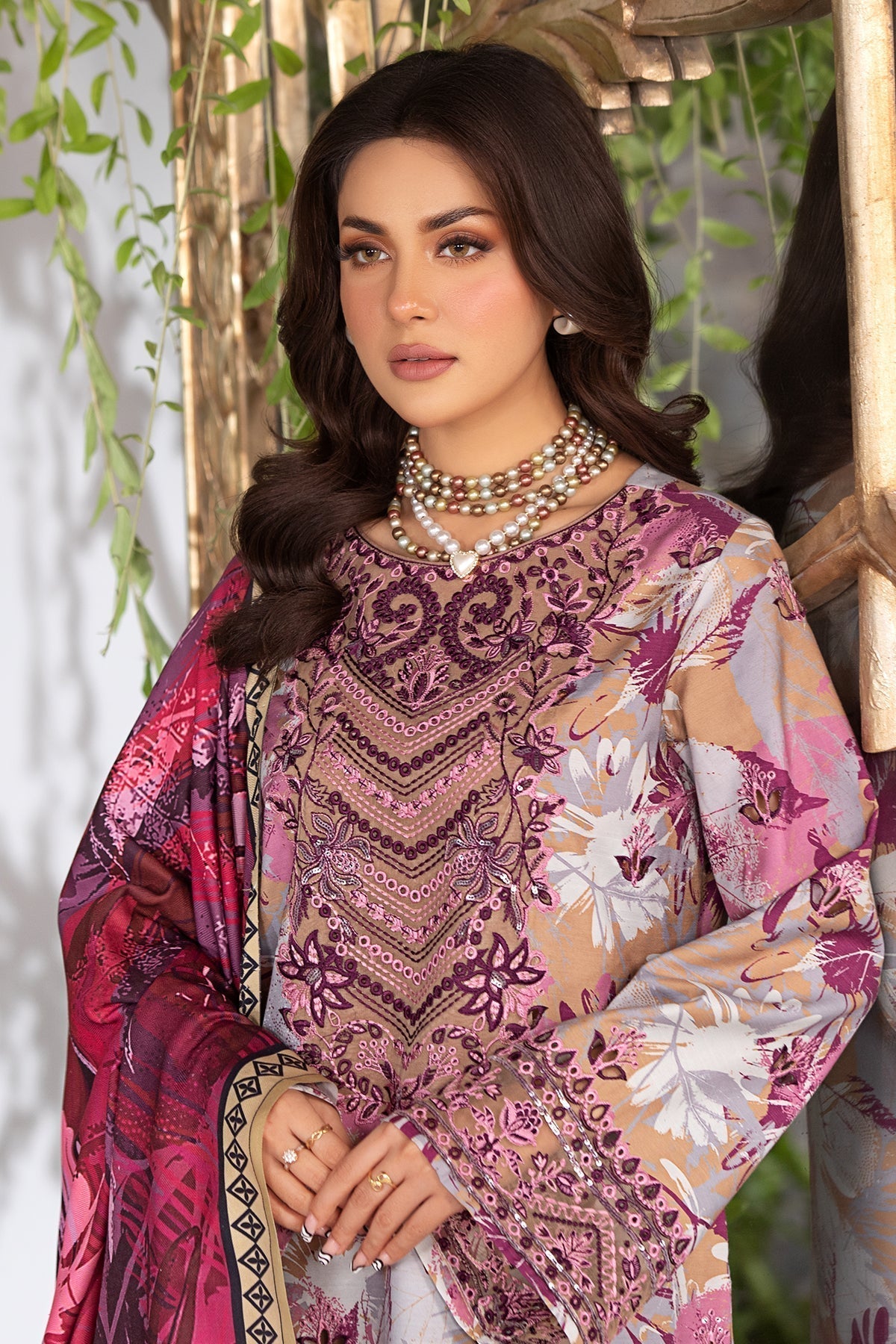 Imrozia Premium | Masakali Winter Pret | I.P-78 Abroo - by - Libasekhas UK - Registered Vendor of : Imrozia Premium - 100% Original Designer Dresss