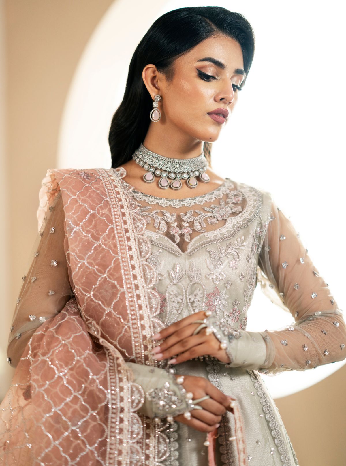 Inayat | Festive Formals | Magnolia - by Libasekhas UK - Registered Vendor of : Inayat - 100% Original Designer Dress