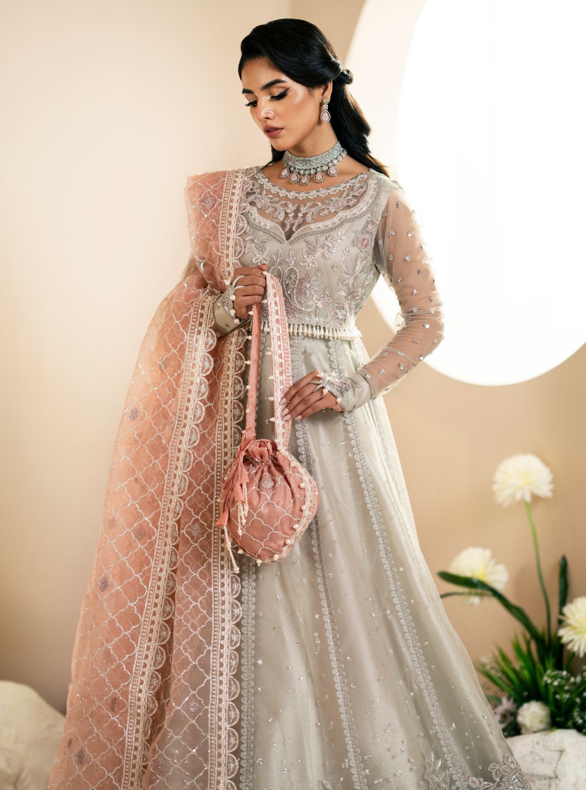 Inayat | Festive Formals | Magnolia - by Libasekhas UK - Registered Vendor of : Inayat - 100% Original Designer Dress