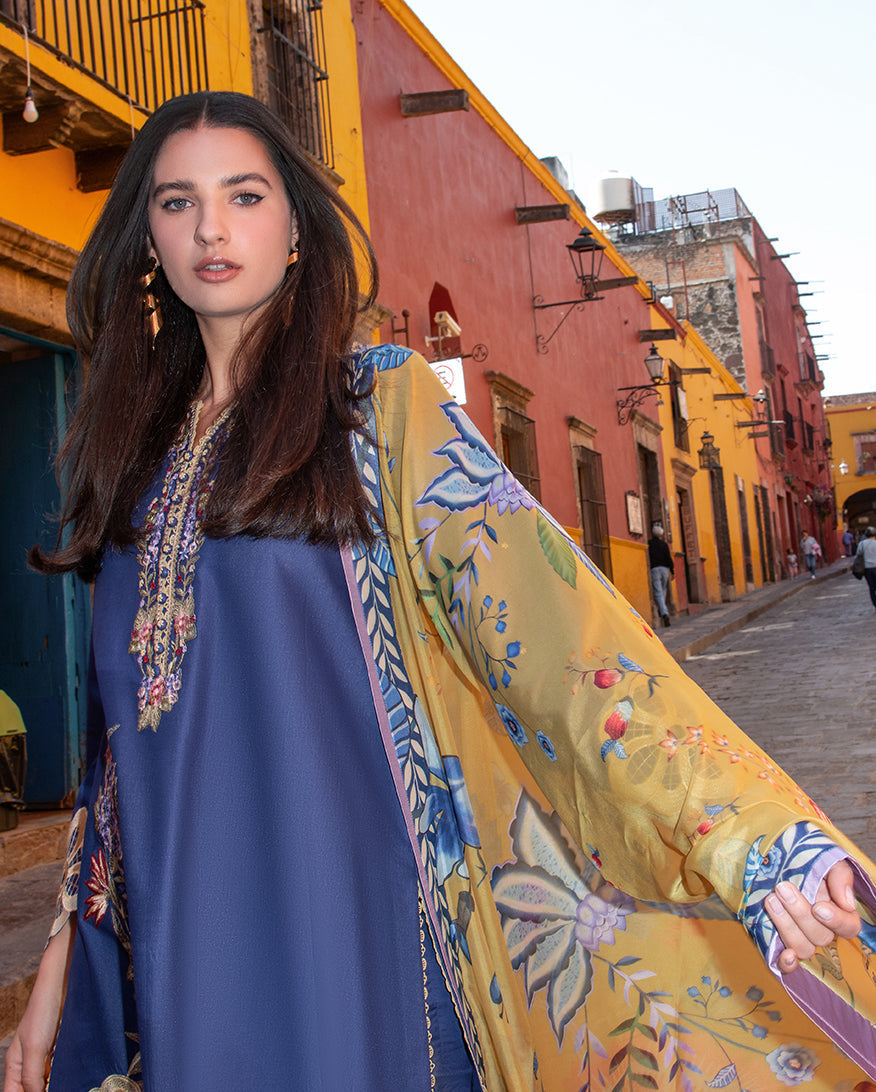 Mushq | Odyssey Lawn 26 | Ines - by Libasekhas UK - Registered Vendor of : Mushq - 100% Original Designer Dress