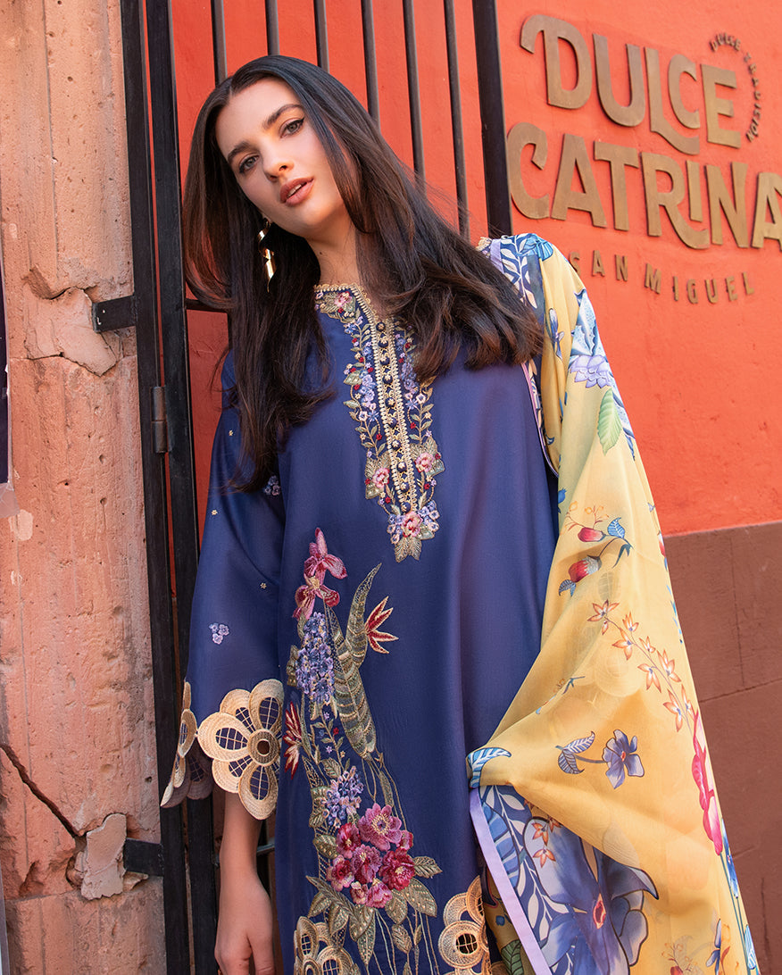 Mushq | Odyssey Lawn 26 | Ines - by Libasekhas UK - Registered Vendor of : Mushq - 100% Original Designer Dress