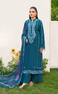 Asifa and Nabeel | Eden Cambric 25 | Iris Cloud ECU25-05 - by Libasekhas UK - Registered Vendor of : Asifa and Nabeel - 100% Original Designer Dress
