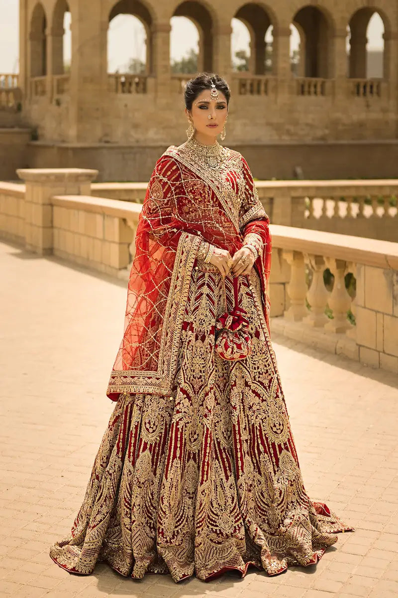 Erum Khan | Jahan Wedding 23 | Laila - by - Libasekhas UK - Registered Vendor of : Erum Khan - 100% Original Designer Dresss