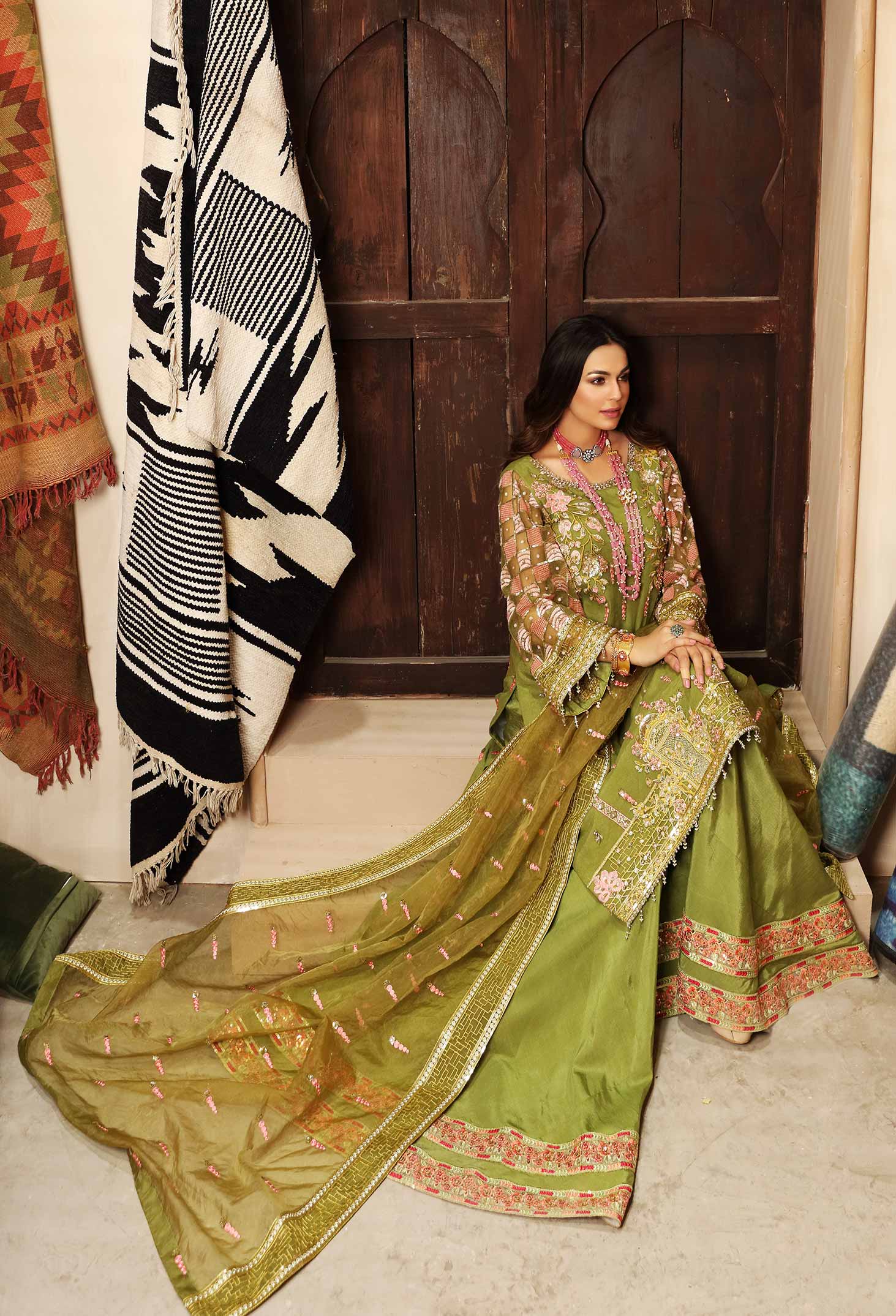 Waqas Shah | Ishq Naama | NEELAM - by - Libasekhas UK - Registered Vendor of : Waqas Shah - 100% Original Designer Dresss