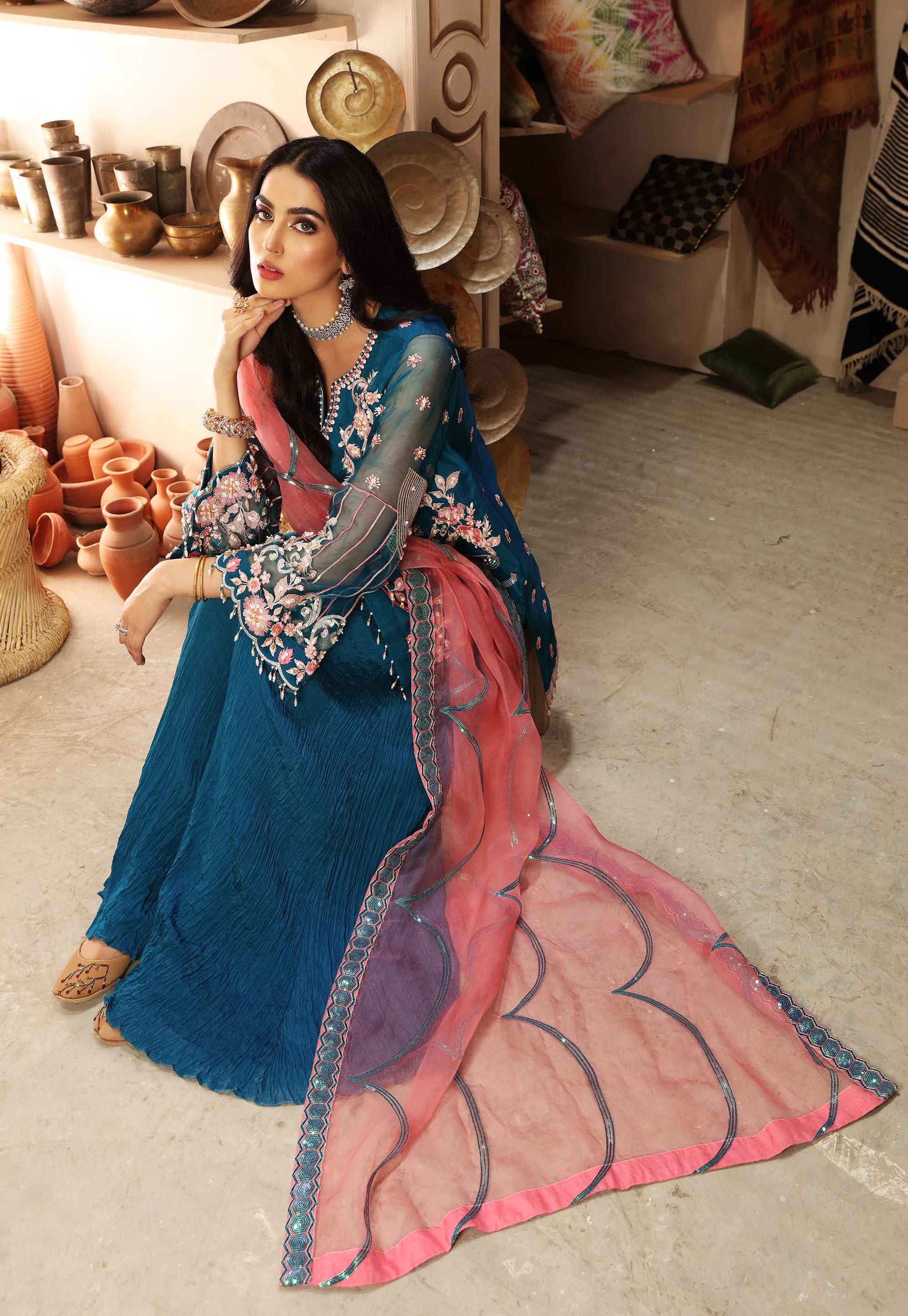 Waqas Shah | Ishq Naama | AFSANA - by - Libasekhas UK - Registered Vendor of : Waqas Shah - 100% Original Designer Dresss