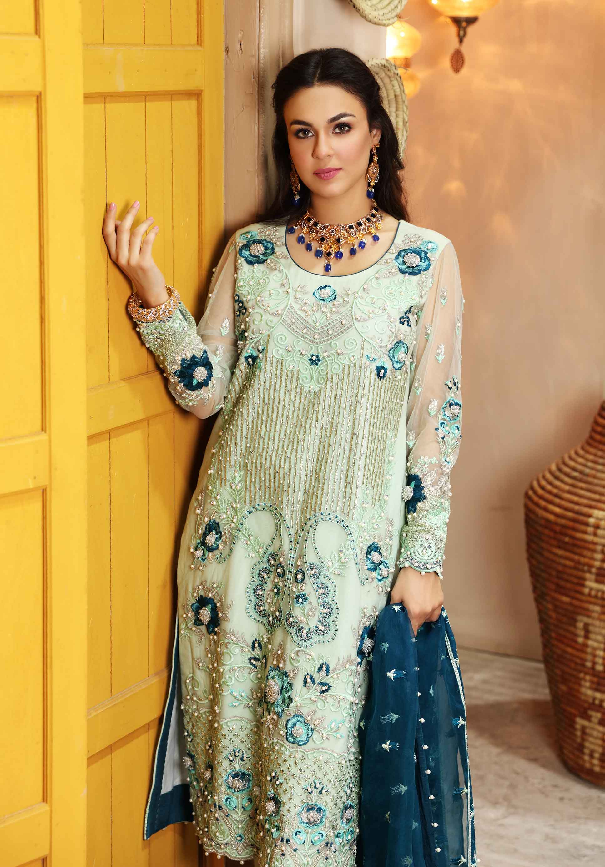 Waqas Shah | Ishq Naama | SAAVAN - by - Libasekhas UK - Registered Vendor of : Waqas Shah - 100% Original Designer Dresss