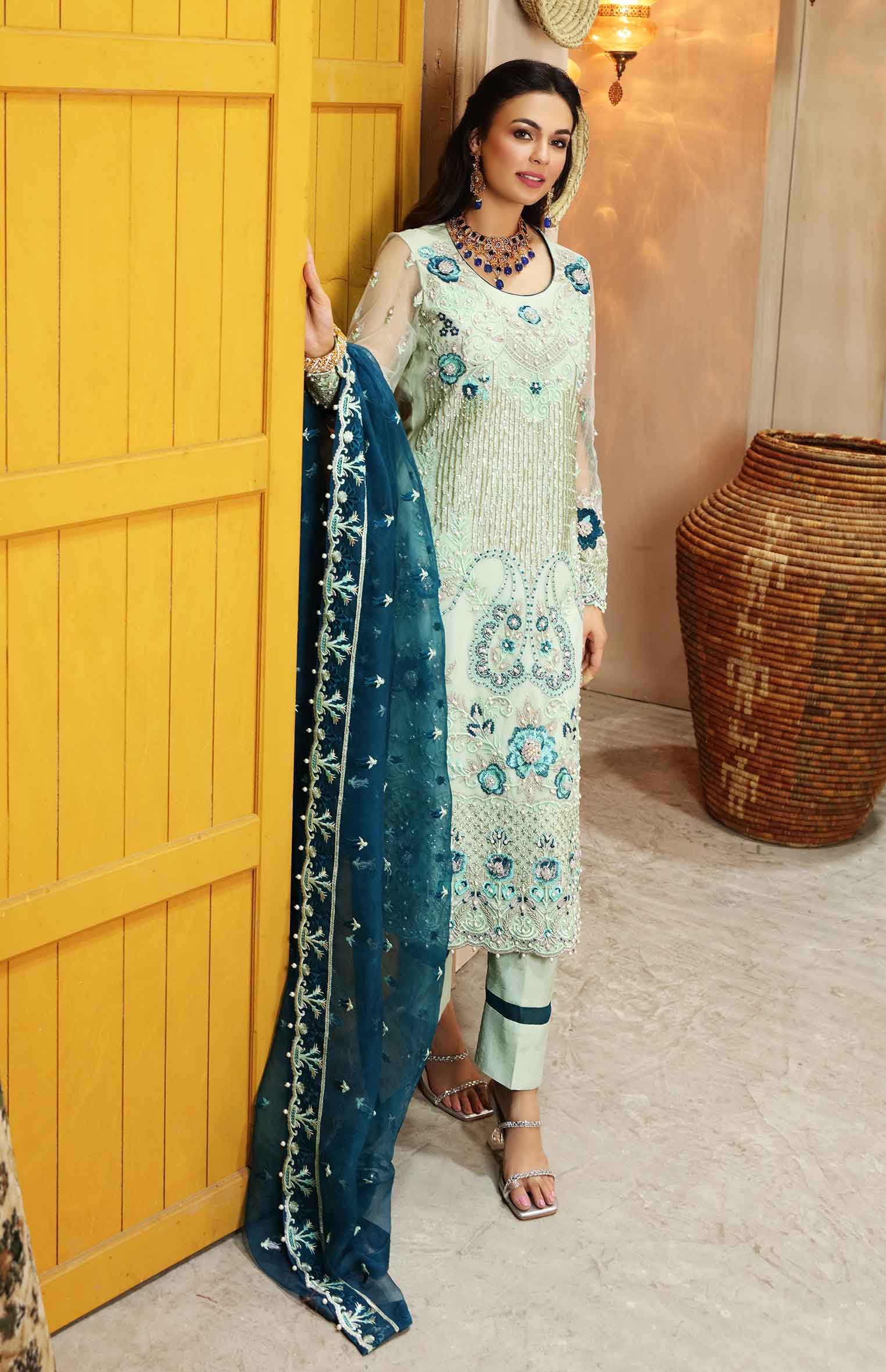 Waqas Shah | Ishq Naama | SAAVAN - by - Libasekhas UK - Registered Vendor of : Waqas Shah - 100% Original Designer Dresss