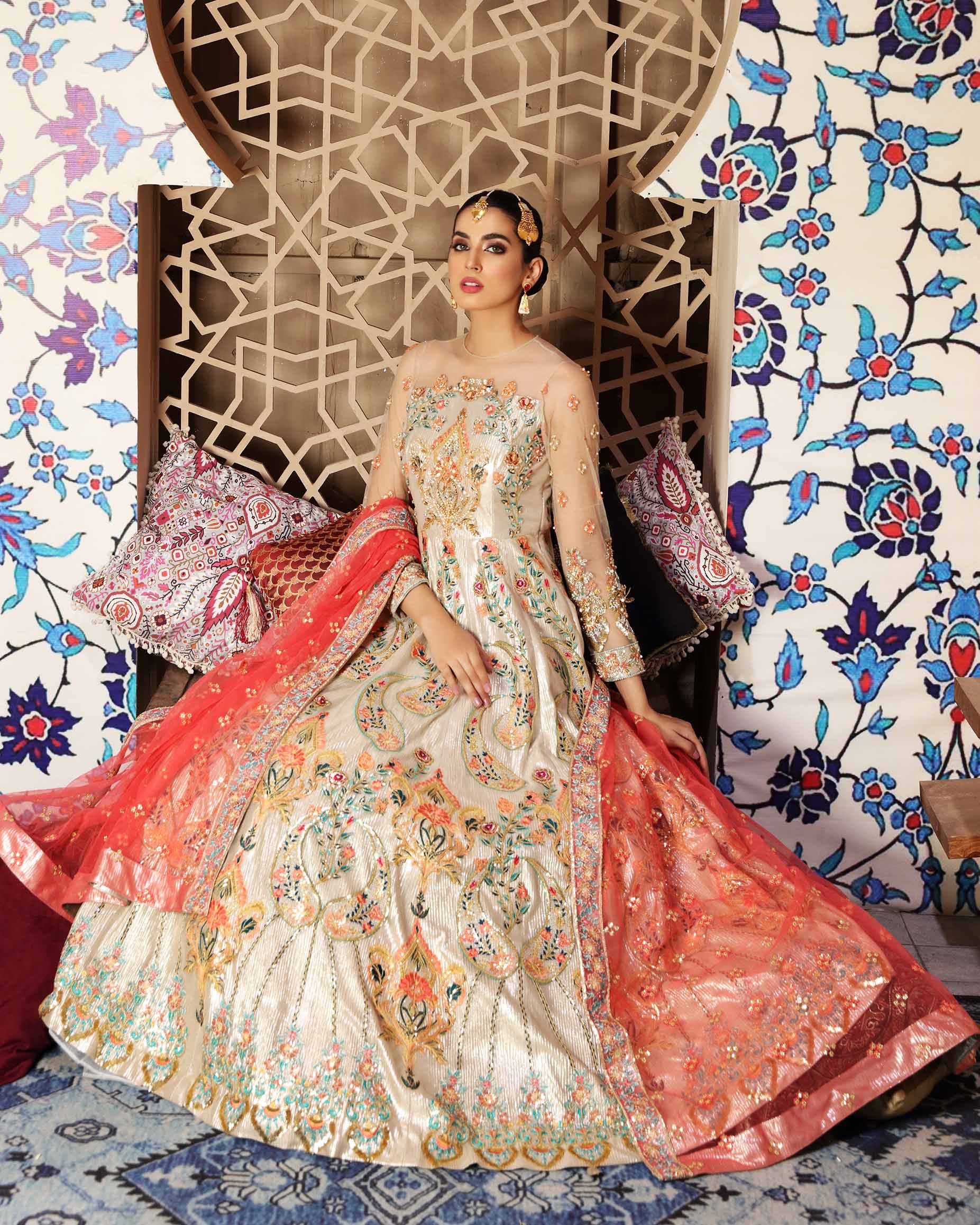 Waqas Shah | Ishq Naama | FLORA - by - Libasekhas UK - Registered Vendor of : Waqas Shah - 100% Original Designer Dresss