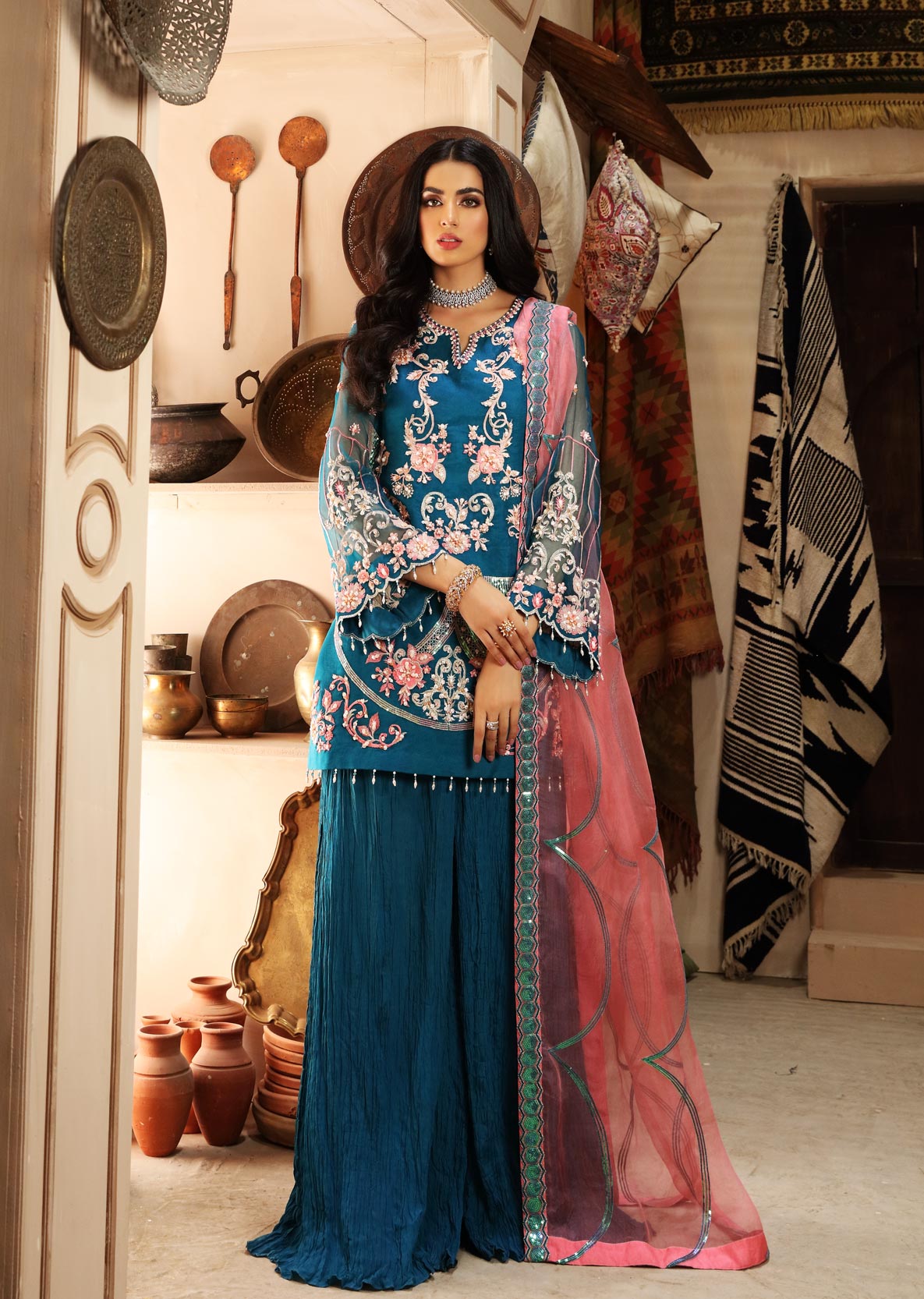 Waqas Shah | Ishq Naama | AFSANA - by - Libasekhas UK - Registered Vendor of : Waqas Shah - 100% Original Designer Dresss