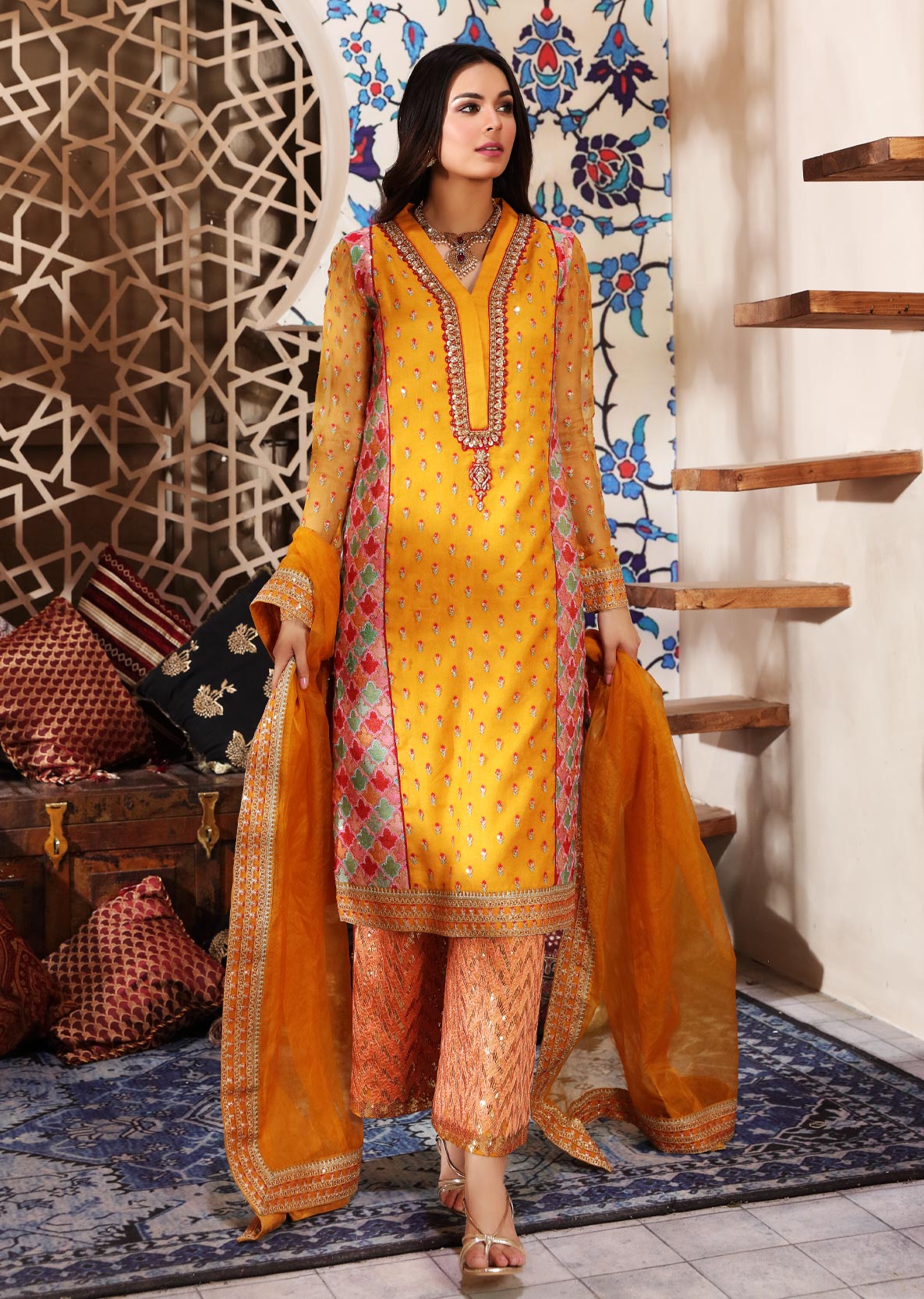 Waqas Shah | Ishq Naama | DIYA - by - Libasekhas UK - Registered Vendor of : Waqas Shah - 100% Original Designer Dresss