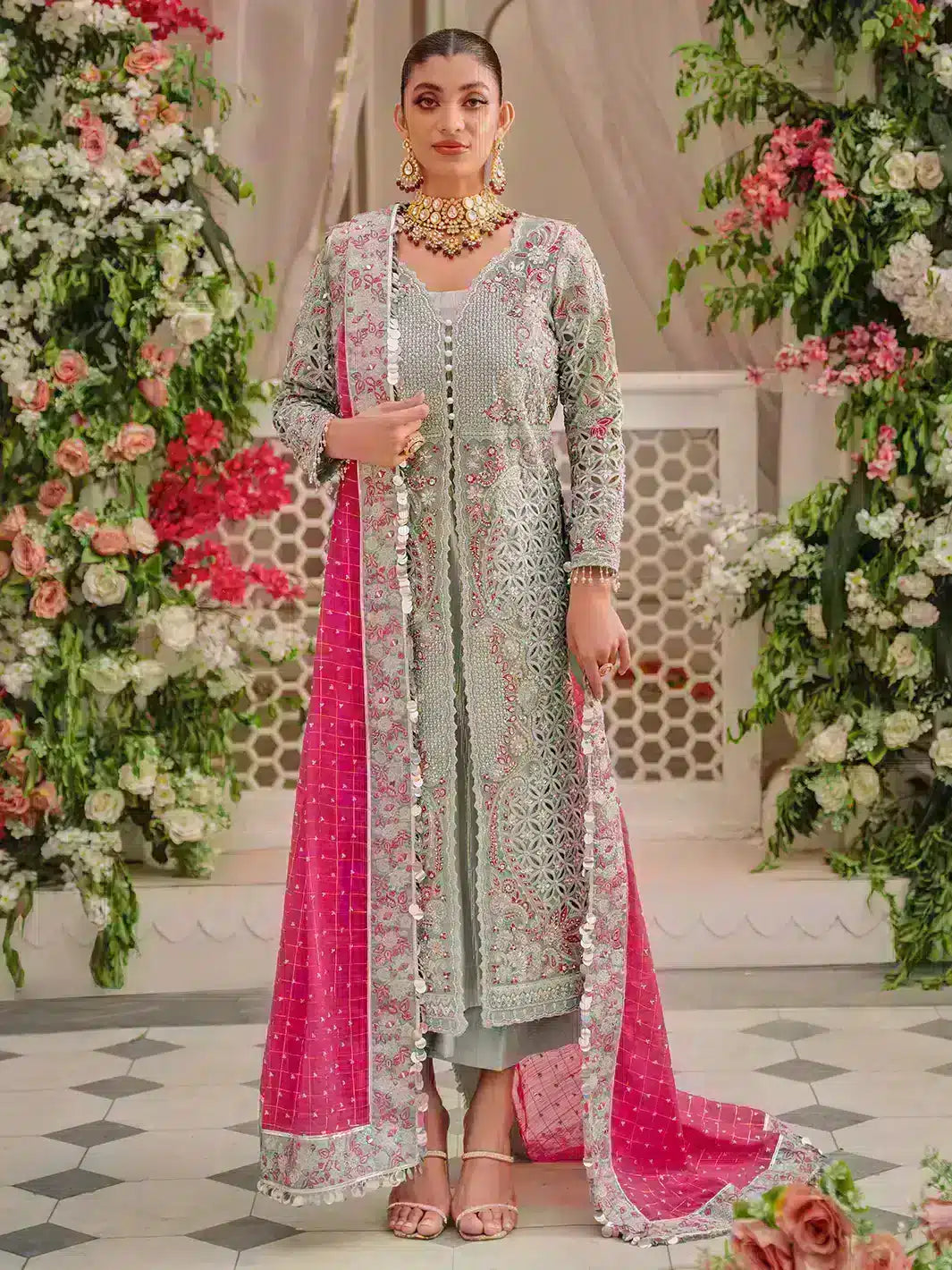 Ittehad | Faiza Faisal Heeriye 23 | Alaya - by - Libasekhas UK - Registered Vendor of : Ittehad - 100% Original Designer Dresss