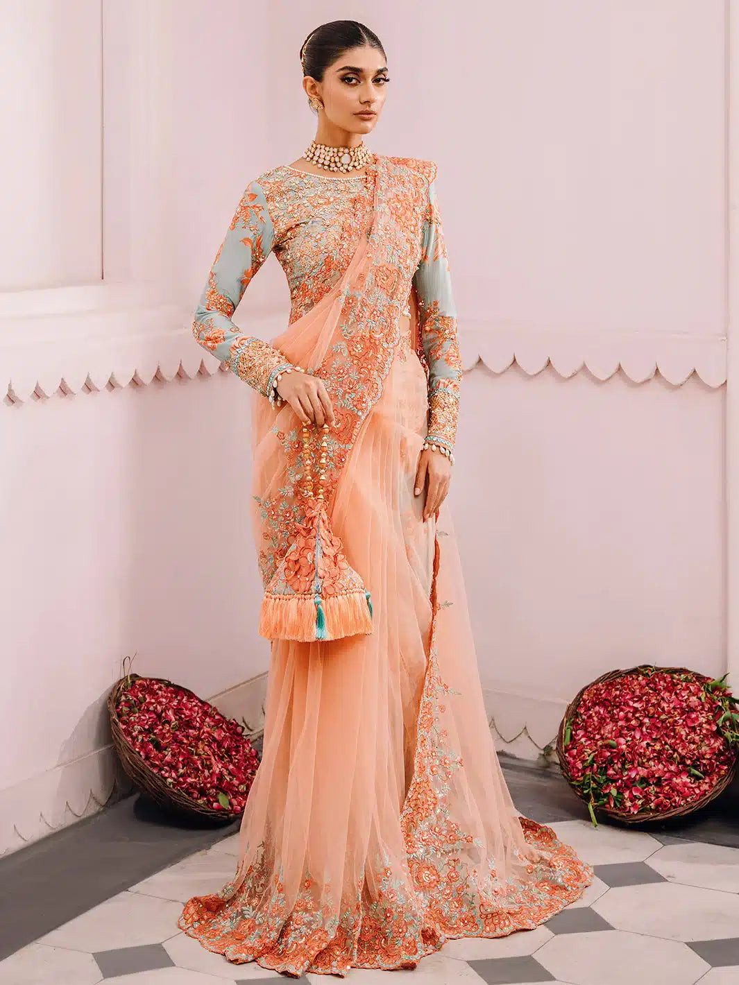 Ittehad | Faiza Faisal Heeriye 23 | Aroosa - by - Libasekhas UK - Registered Vendor of : Ittehad - 100% Original Designer Dresss