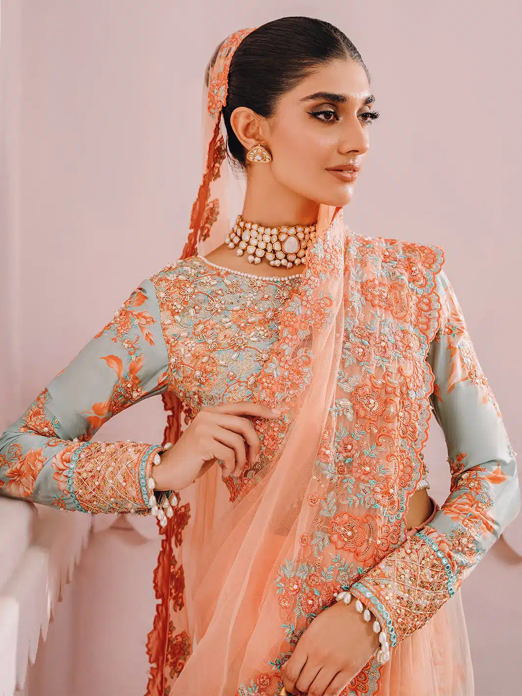 Ittehad | Faiza Faisal Heeriye 23 | Aroosa - by - Libasekhas UK - Registered Vendor of : Ittehad - 100% Original Designer Dresss