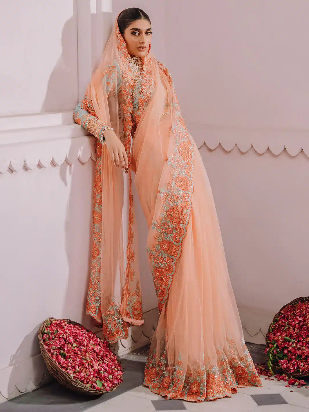 Ittehad | Faiza Faisal Heeriye 23 | Aroosa - by - Libasekhas UK - Registered Vendor of : Ittehad - 100% Original Designer Dresss