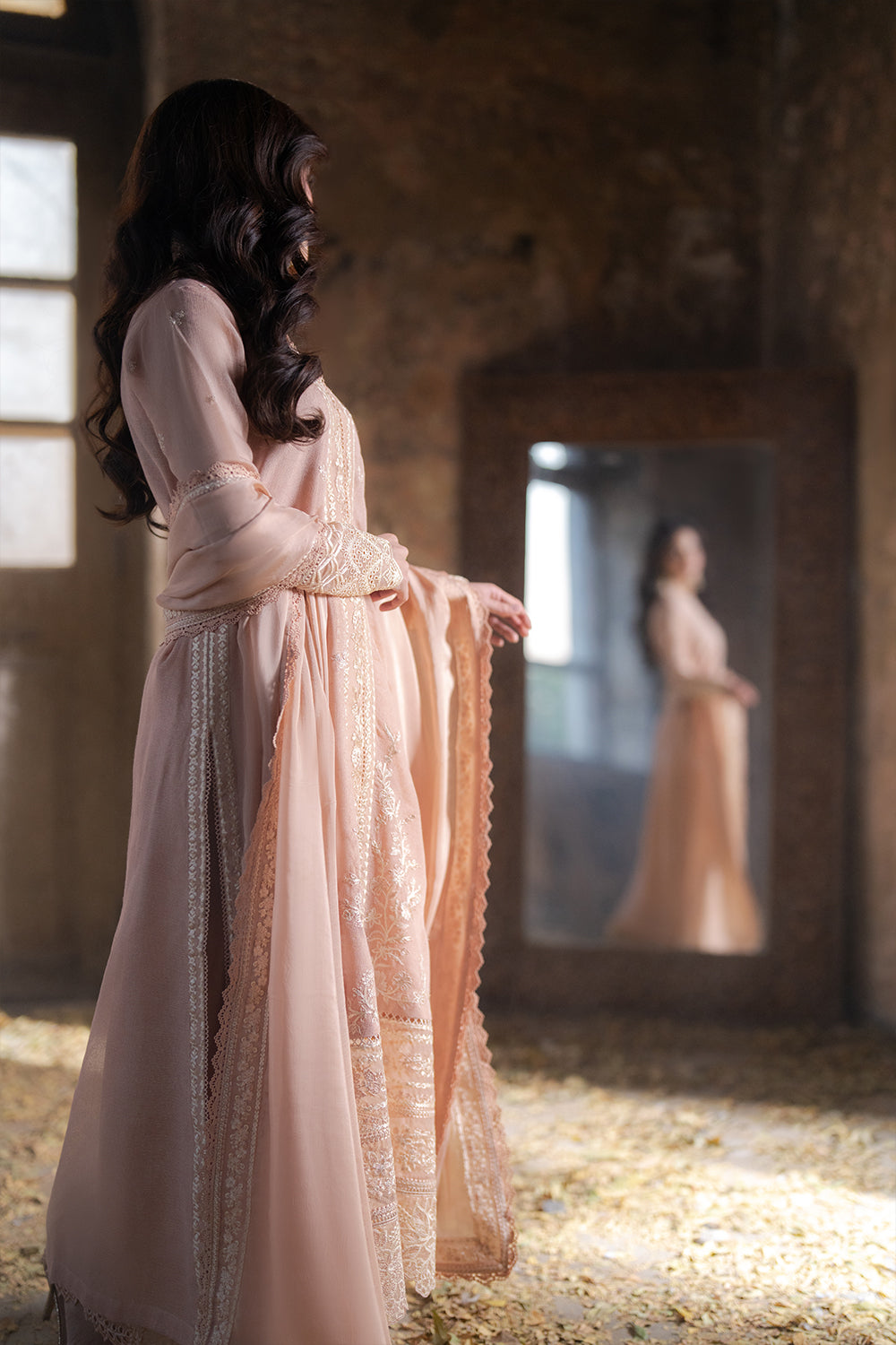 Azure | Ensembles | Ivory Whisper - by Libasekhas UK - Registered Vendor of : Azure - 100% Original Designer Dress
