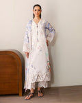 Roheenaz | Sunlit Tales Printed Embroidered Edit | Ivory Gleam - by Libasekhas - Registered Vendor of : Roheenaz - 100% Original Designer Dress
