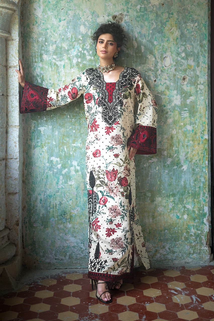 Zainab Chottani | Summer Edition 26 | Ivory Meadow - by Libasekhas UK - Registered Vendor of : Zainab Chottani - 100% Original Designer Dress