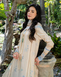 Mushq | La Toscana Casual Pret | Ivory Riviera - by Libasekhas UK - Registered Vendor of : Mushq - 100% Original Designer Dress