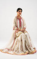 Asifa and Nabeel | Lyle Luxury Formals 25 | Ivory Radiance - by Libasekhas UK - Registered Vendor of : Asifa and Nabeel - 100% Original Designer Dress