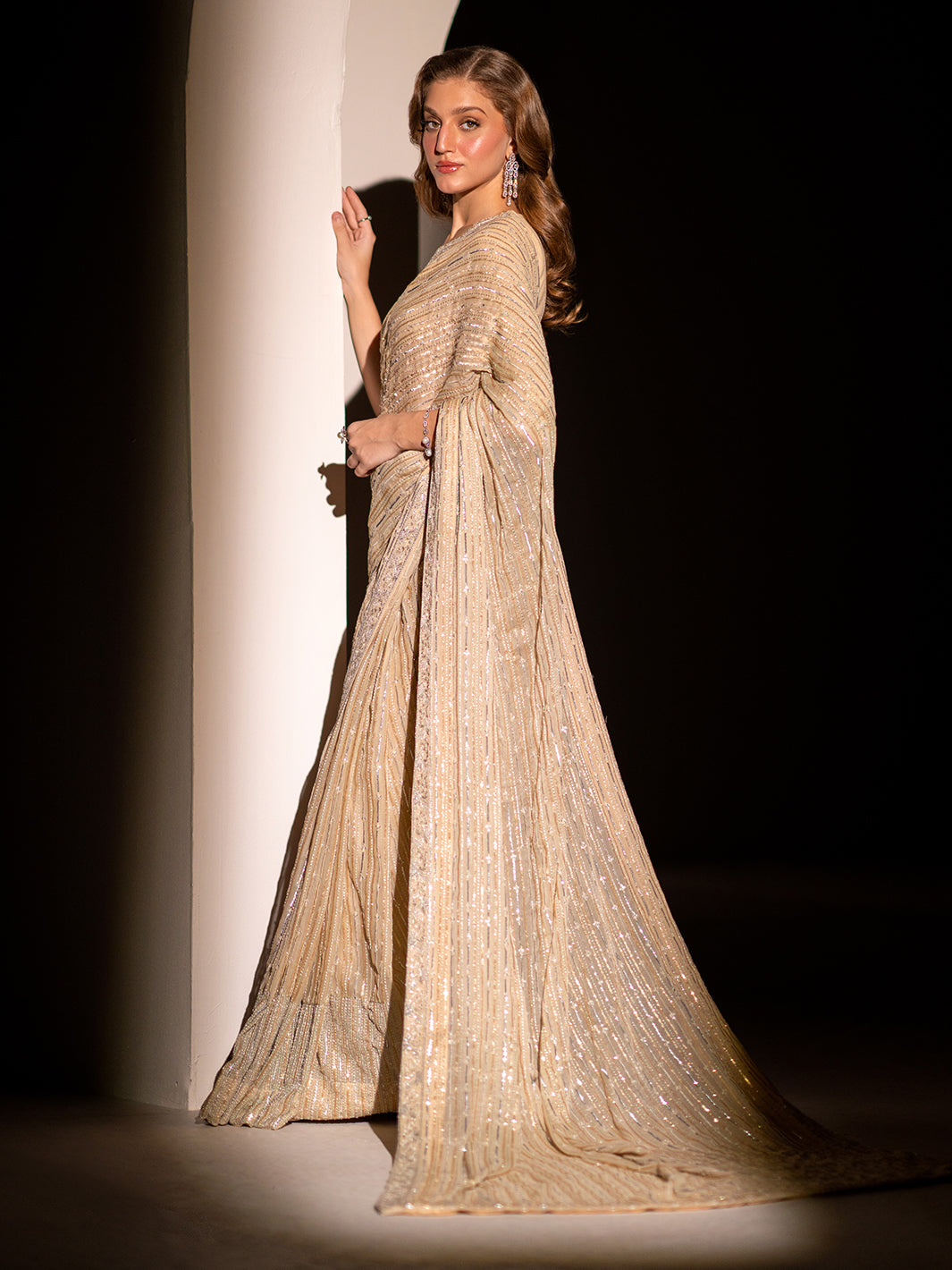 Izel | Stardust Luxury Collection | SLC-004-Luna - by - Libasekhas UK - Registered Vendor of : Izel - 100% Original Designer Dresss