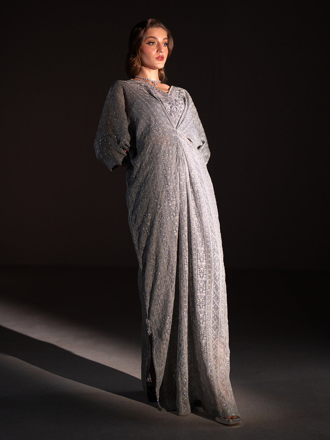 Izel | Stardust Luxury Collection | SLC-007-Glim - by - Libasekhas UK - Registered Vendor of : Izel - 100% Original Designer Dresss