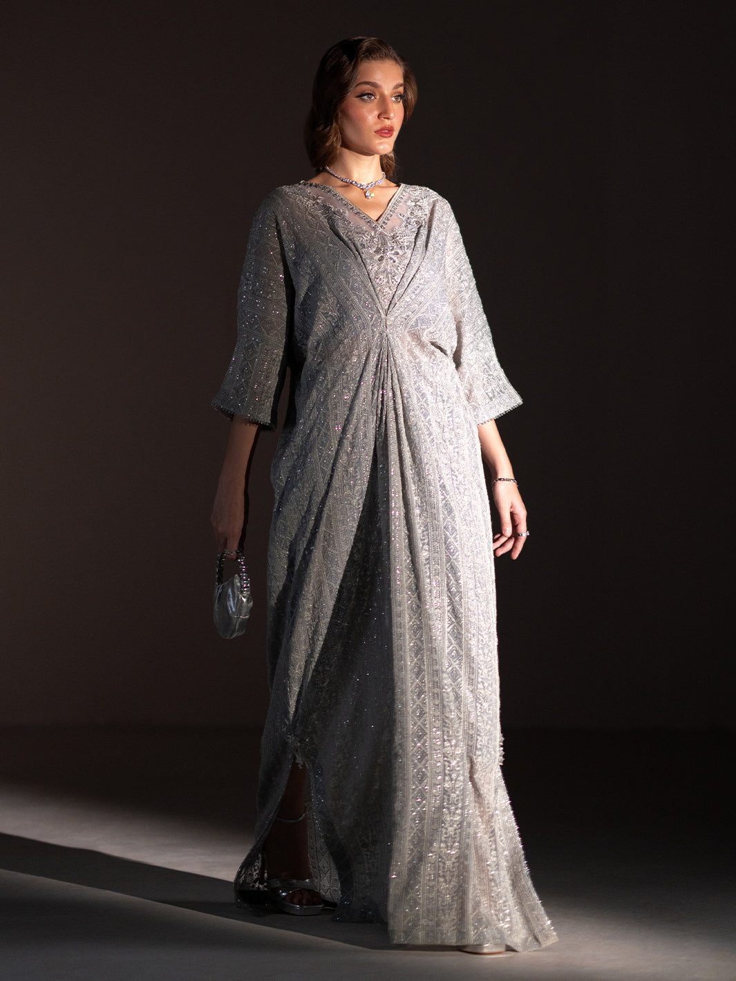 Izel | Stardust Luxury Collection | SLC-007-Glim - by - Libasekhas UK - Registered Vendor of : Izel - 100% Original Designer Dresss