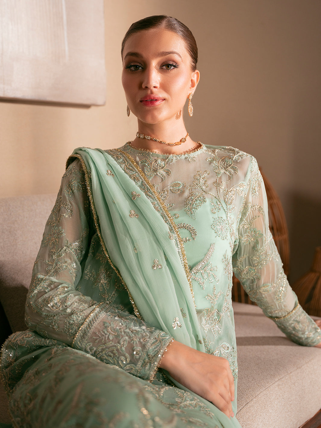 Izel | Stardust Luxury Collection | SLC-008-Nyra - by - Libasekhas UK - Registered Vendor of : Izel - 100% Original Designer Dresss