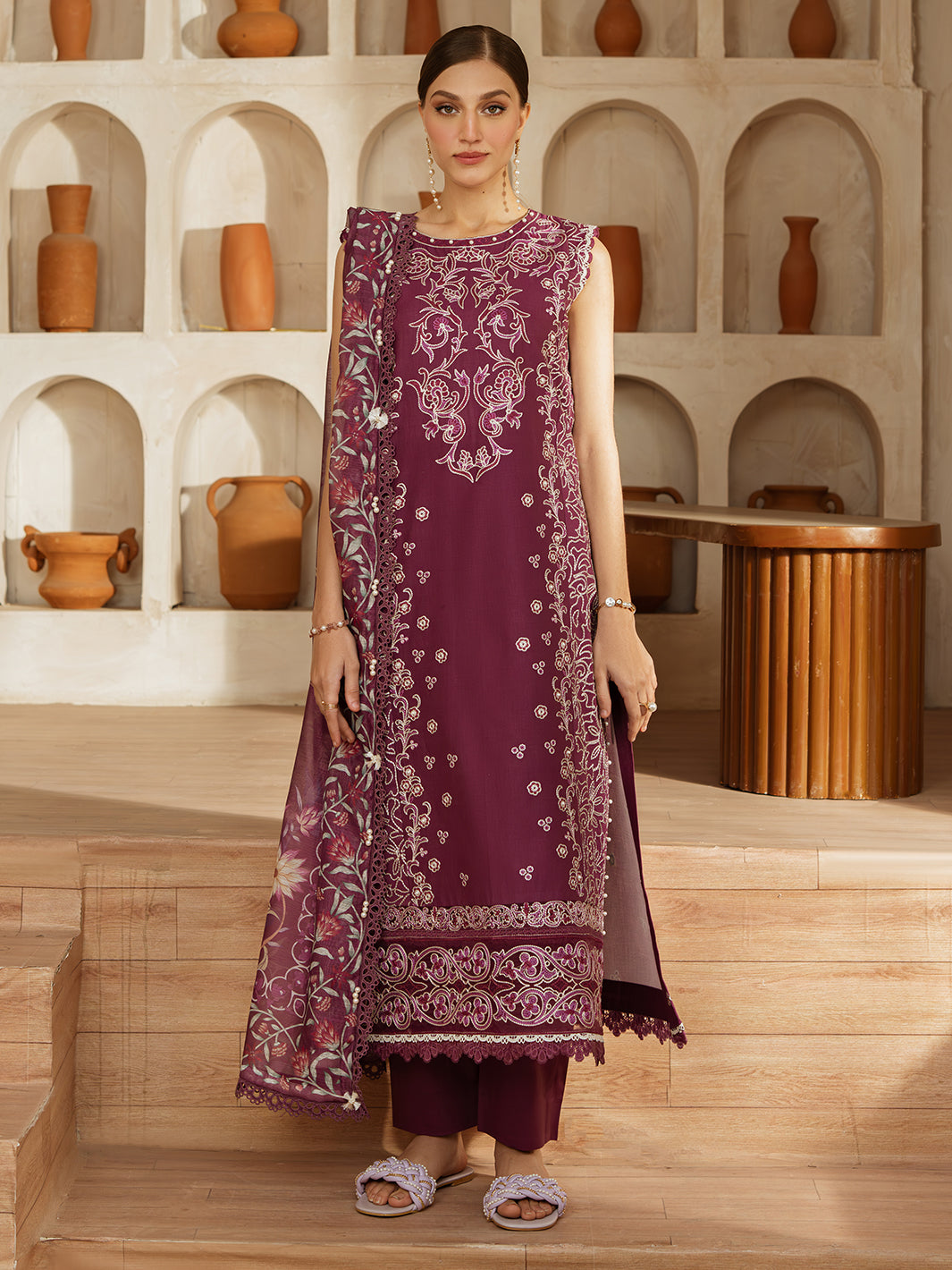 Mahnur | Florence Luxury Lawn 25 | IZNA - by - Libasekhas UK - Registered Vendor of : Mahnur - 100% Original Designer Dresss