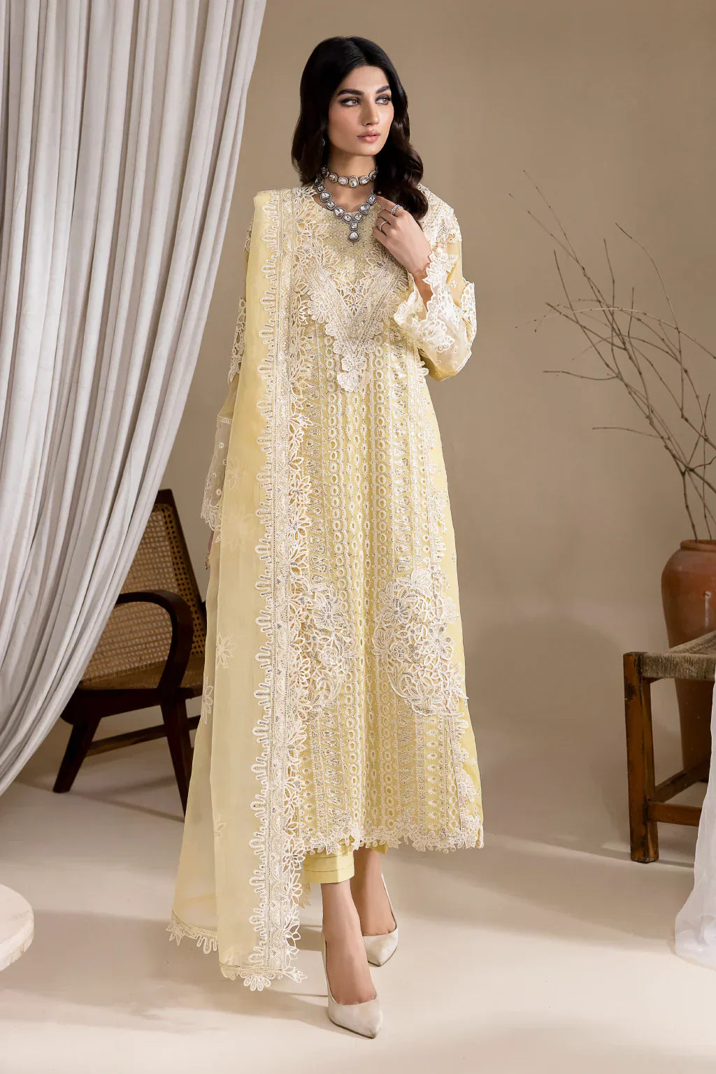 Iznik | Chinnon Chiffon | CC-23 DELILAH - by - Libasekhas UK - Registered Vendor of : Iznik - 100% Original Designer Dresss