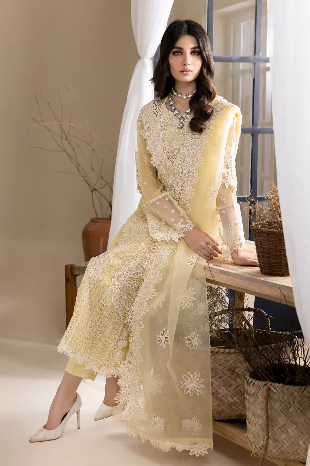 Iznik | Chinnon Chiffon | CC-23 DELILAH - by - Libasekhas UK - Registered Vendor of : Iznik - 100% Original Designer Dresss