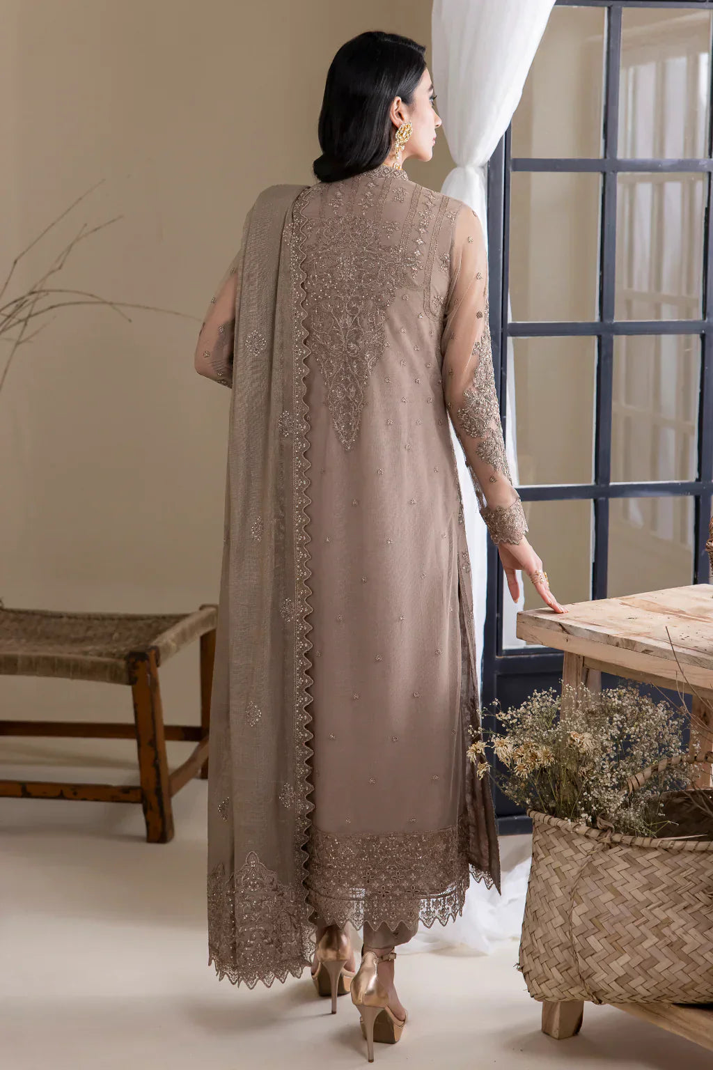Iznik | Chinnon Chiffon | CC-30 VANESSA - by - Libasekhas UK - Registered Vendor of : Iznik - 100% Original Designer Dresss
