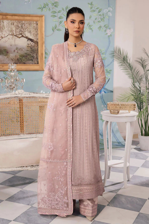 Iznik | Chinnon Chiffon | CC-39 BAREEN - by - Libasekhas UK - Registered Vendor of : Iznik - 100% Original Designer Dresss