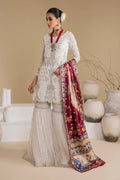 Iznik | Chinnon Chiffon | CC-24 BIANCA - by - Libasekhas UK - Registered Vendor of : Iznik - 100% Original Designer Dresss